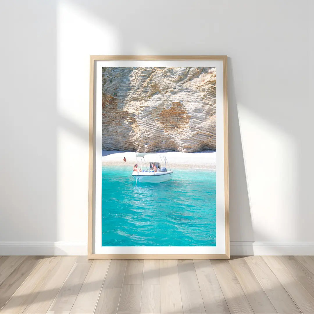 Corfu Wall Art Print Kamalia Studio