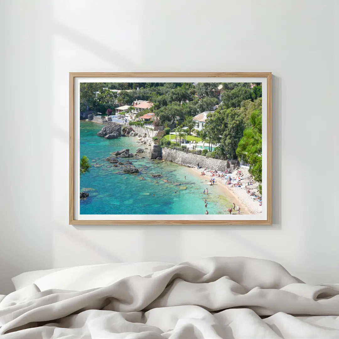 Marina Landscape Wall Art Print Kamalia Studio