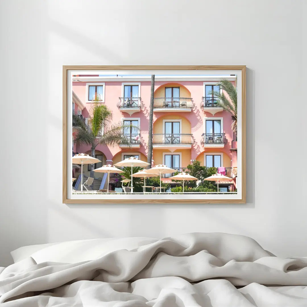 Alessa Landscape Wall Art Print Kamalia Studio