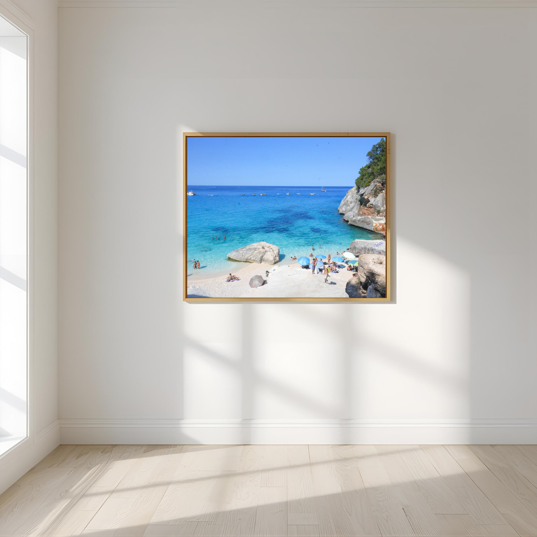 Cala Mariolu Wall Art Print