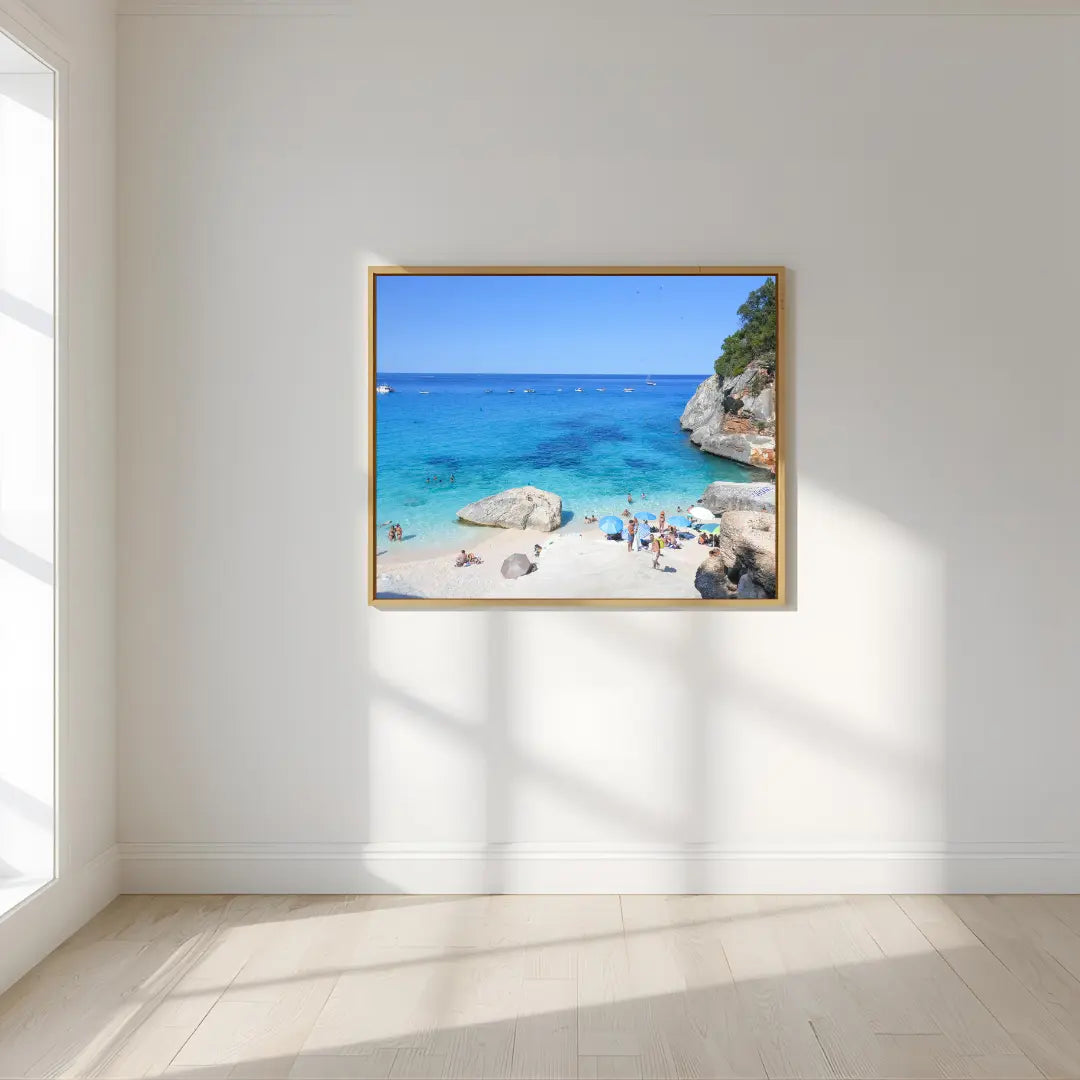 Cala Mariolu Wall Art Print Kamalia Studio