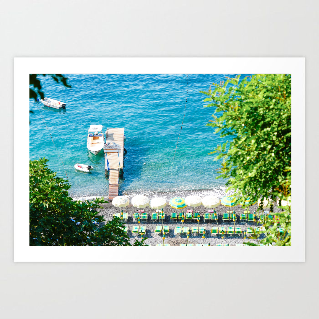 Miramalfi Landscape Wall Art Print