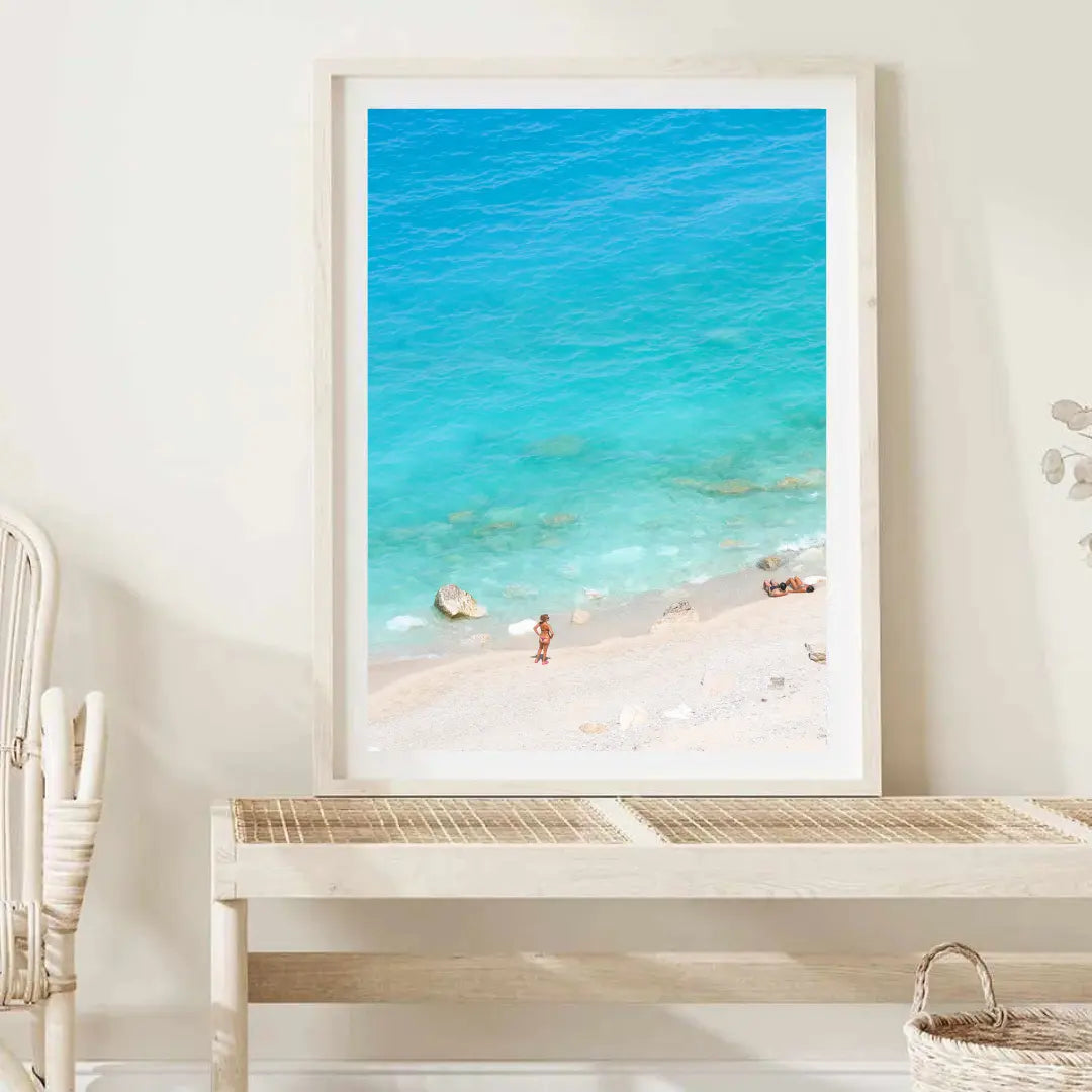 Kefalonia Wall Art Print Kamalia Studio