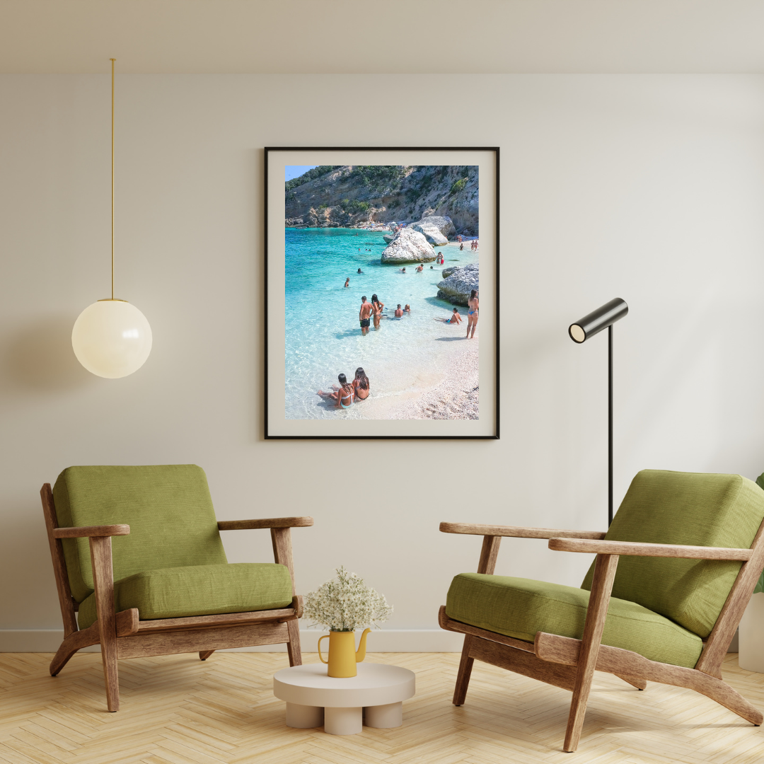 Baunei Coast Wall Art Print
