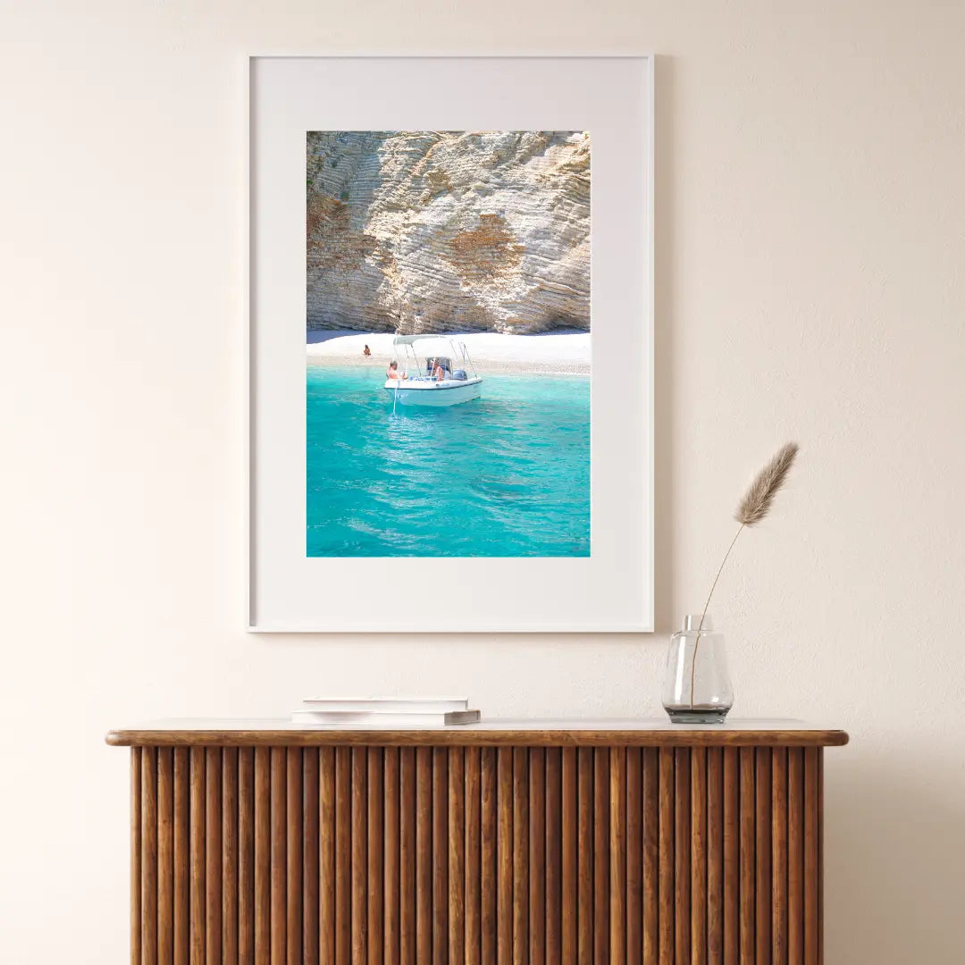 Corfu Wall Art Print Kamalia Studio