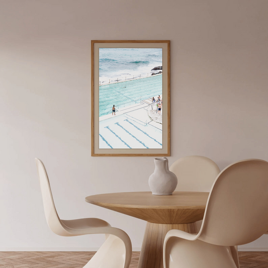 Icebergs Wall Art Print