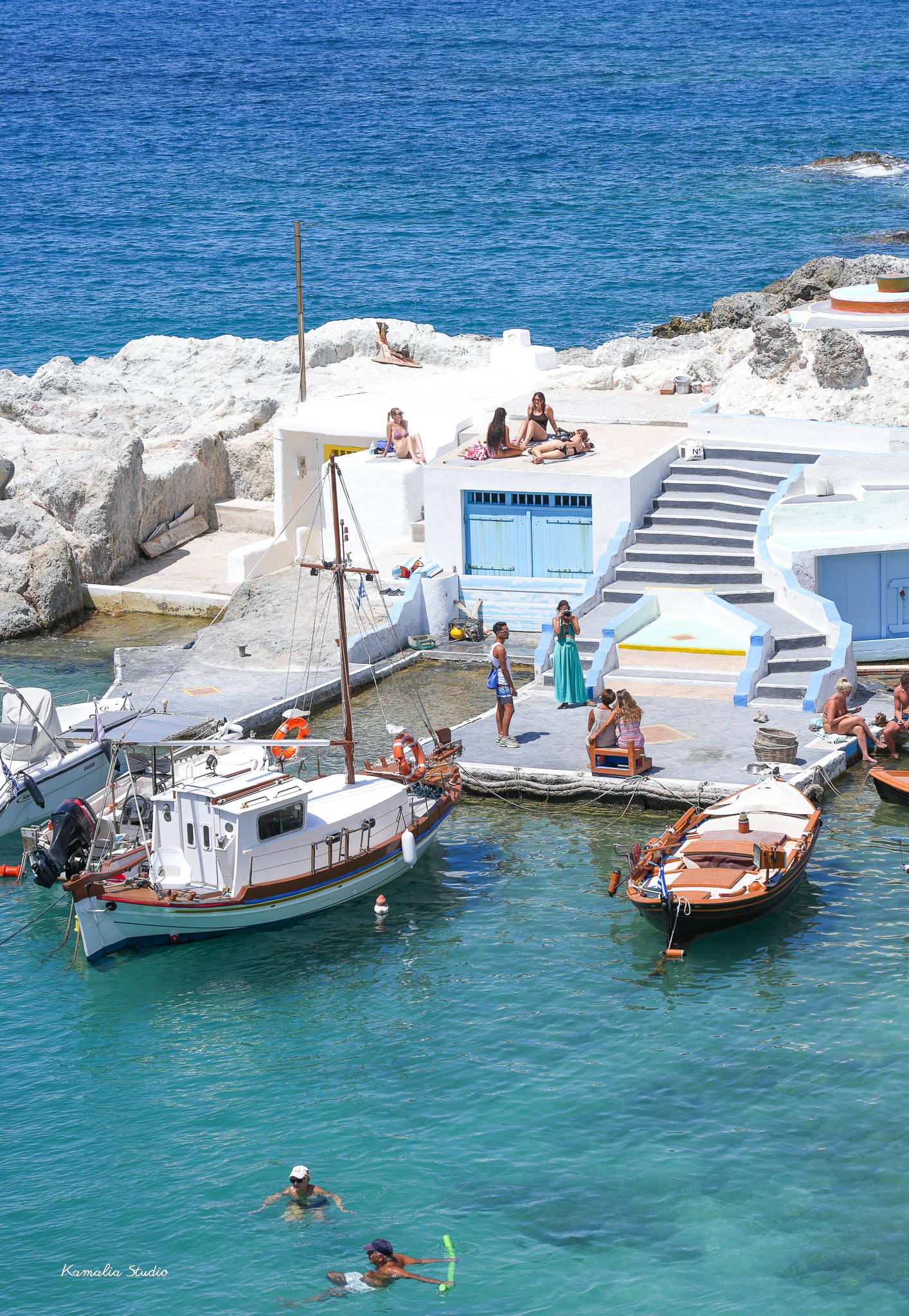 Boat Cove Wall Art Print