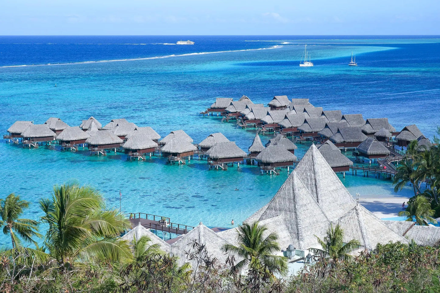 Moorea Wall Art Print Kamalia Studio