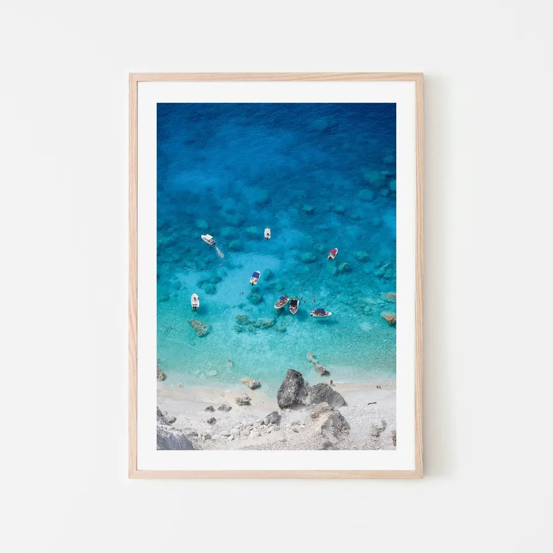 Zakynthos II Wall Art Print Kamalia Studio