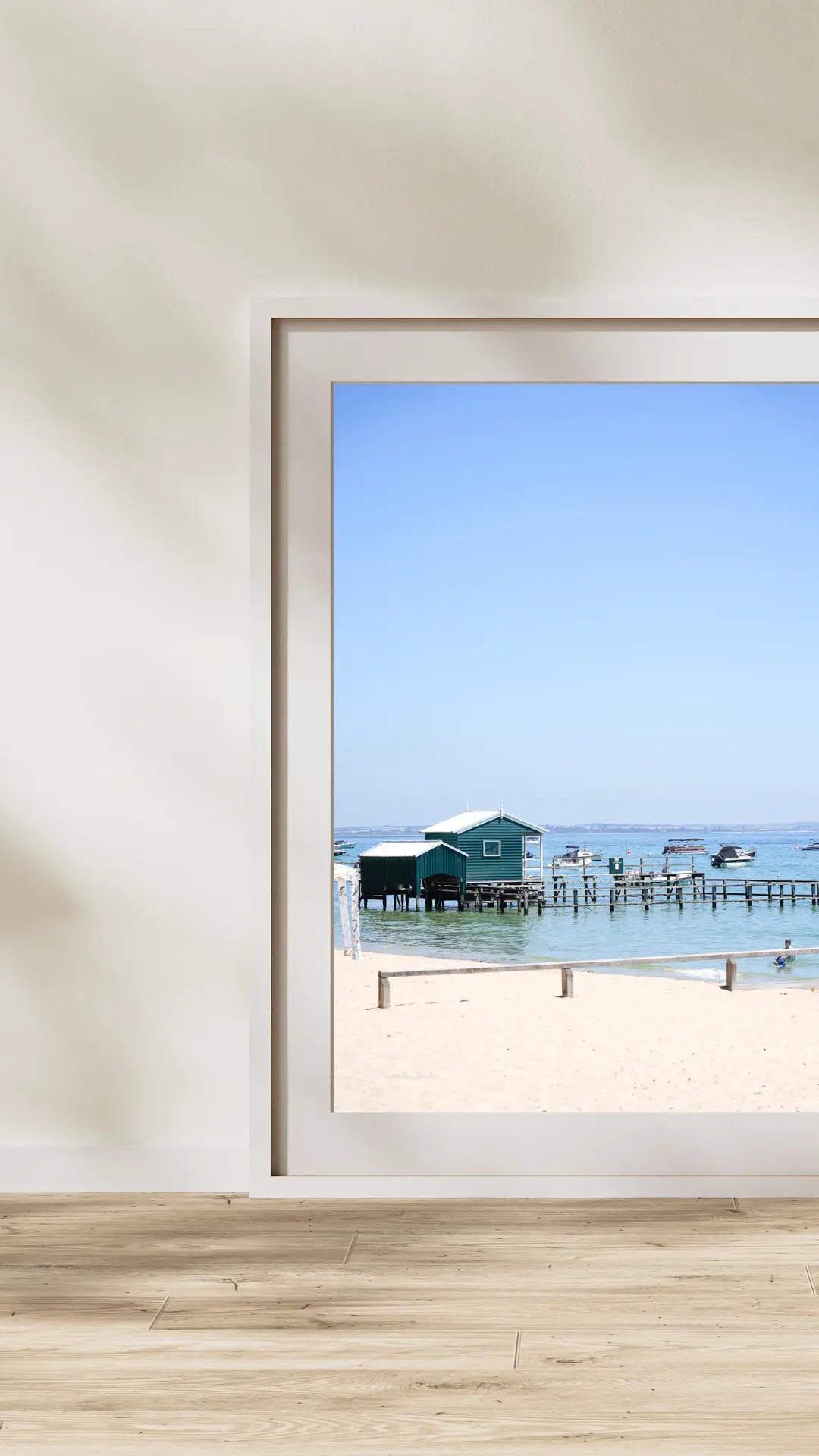 Portsea Wall Art Print Kamalia Studio