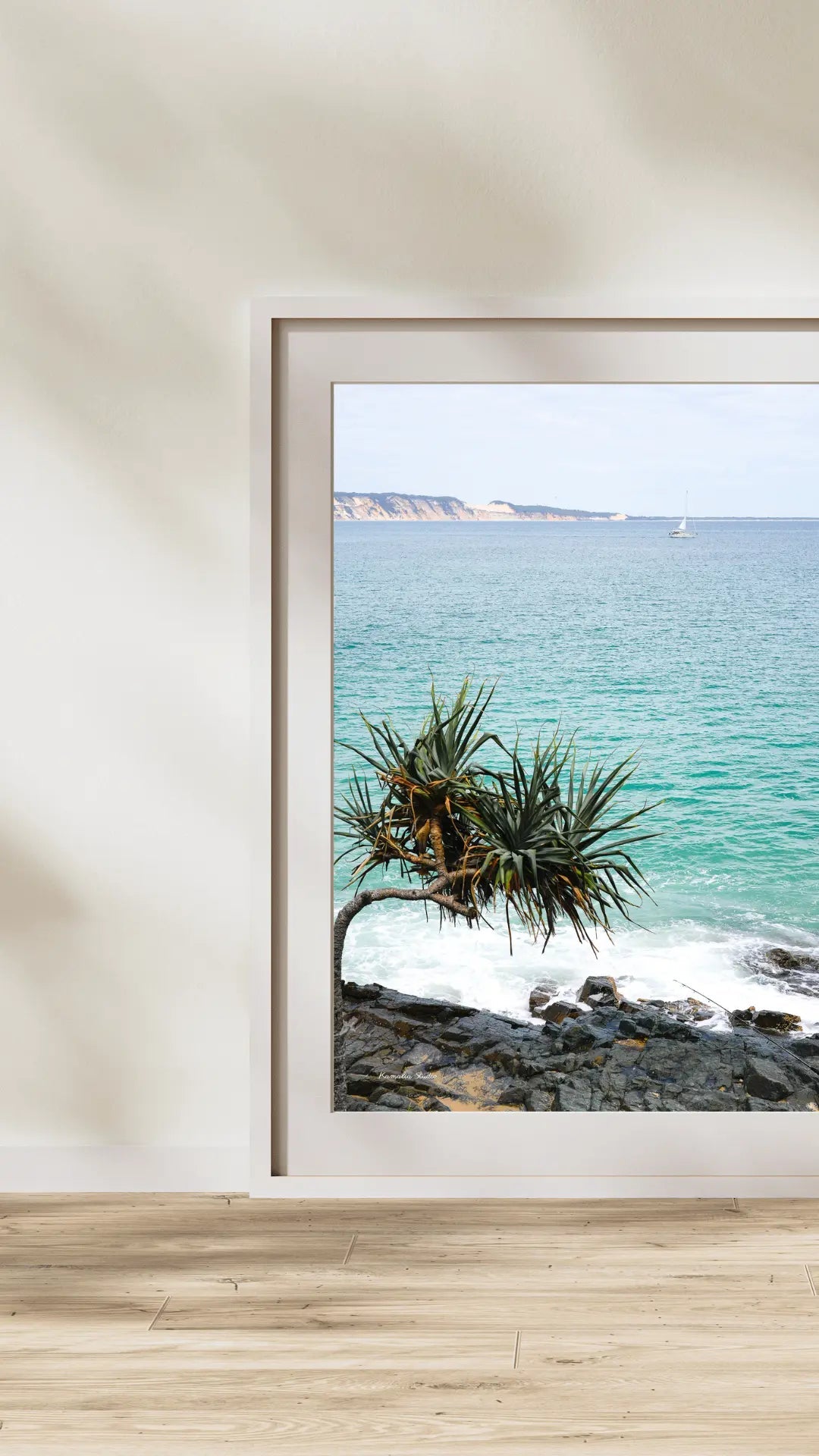 Double Island Wall Art Print Kamalia Studio