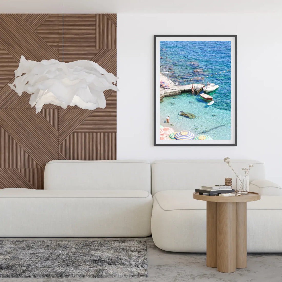 Coastal Wall Art Prints for Living Room: The Only Room Where "Statement Piece" Actually Matters Kamalia Studio