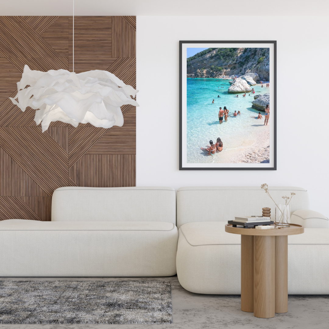 Baunei Coast Wall Art Print