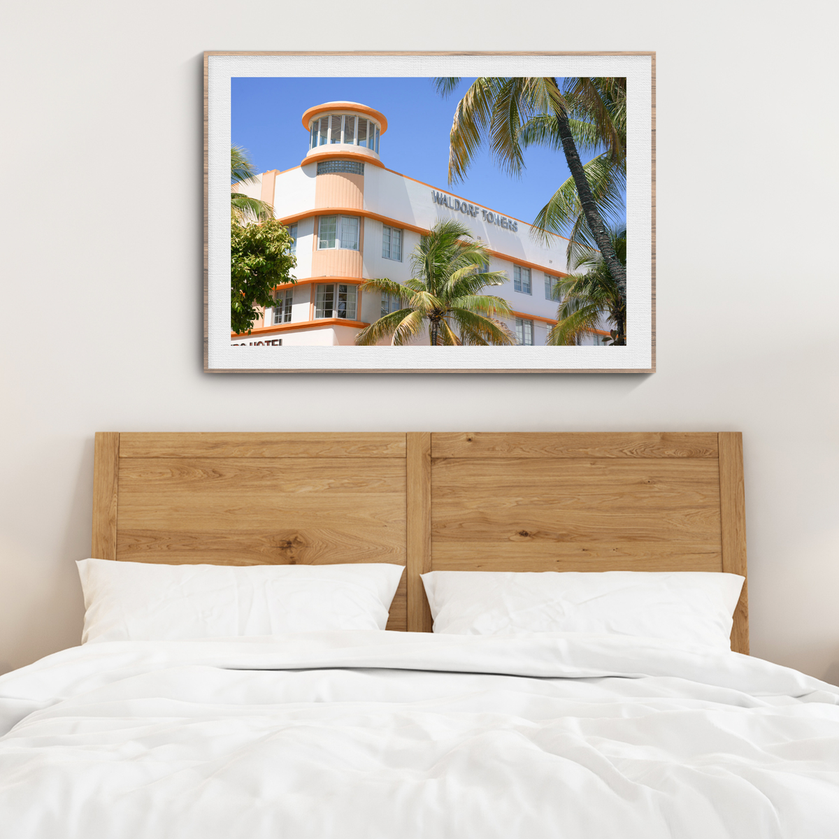 Waldorf Towers Landscape Wall Art Print
