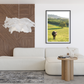 Cows Wall Art Print Kamalia Studio