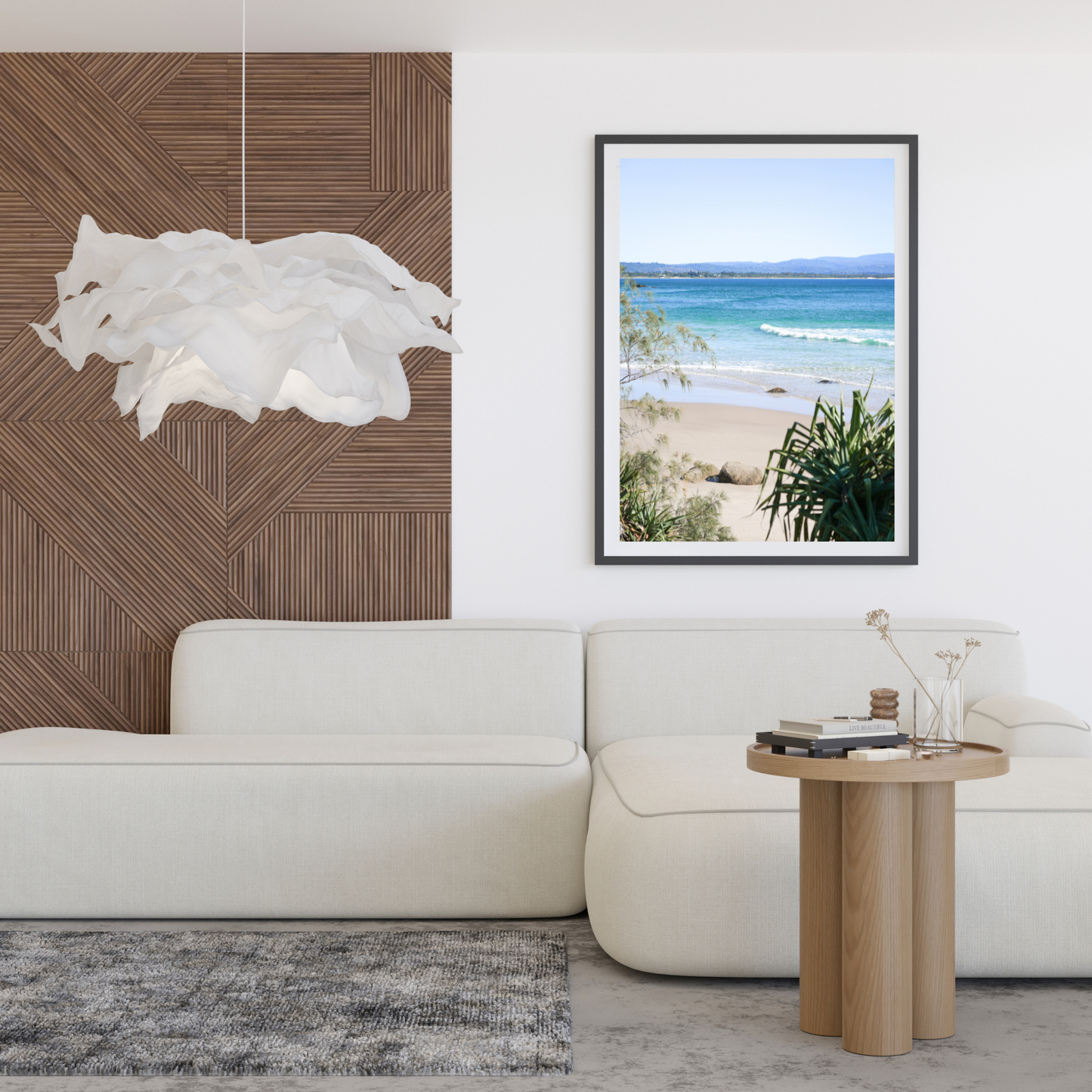 Cavanbah (Byron Bay) Wall Art Print Kamalia Studio