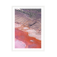 Pink Lake II Wall Art Print Kamalia Studio