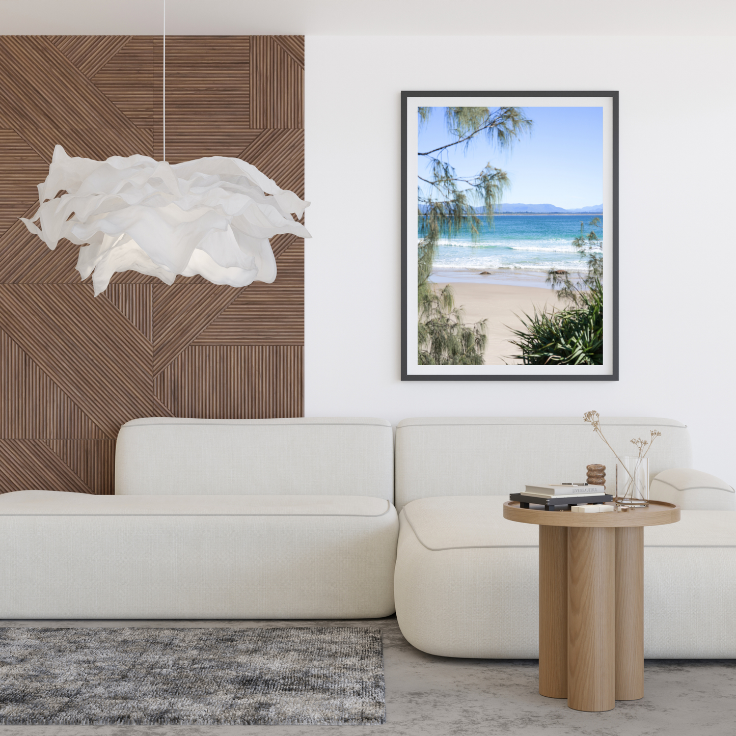 Wategos Wall Art Print Kamalia Studio