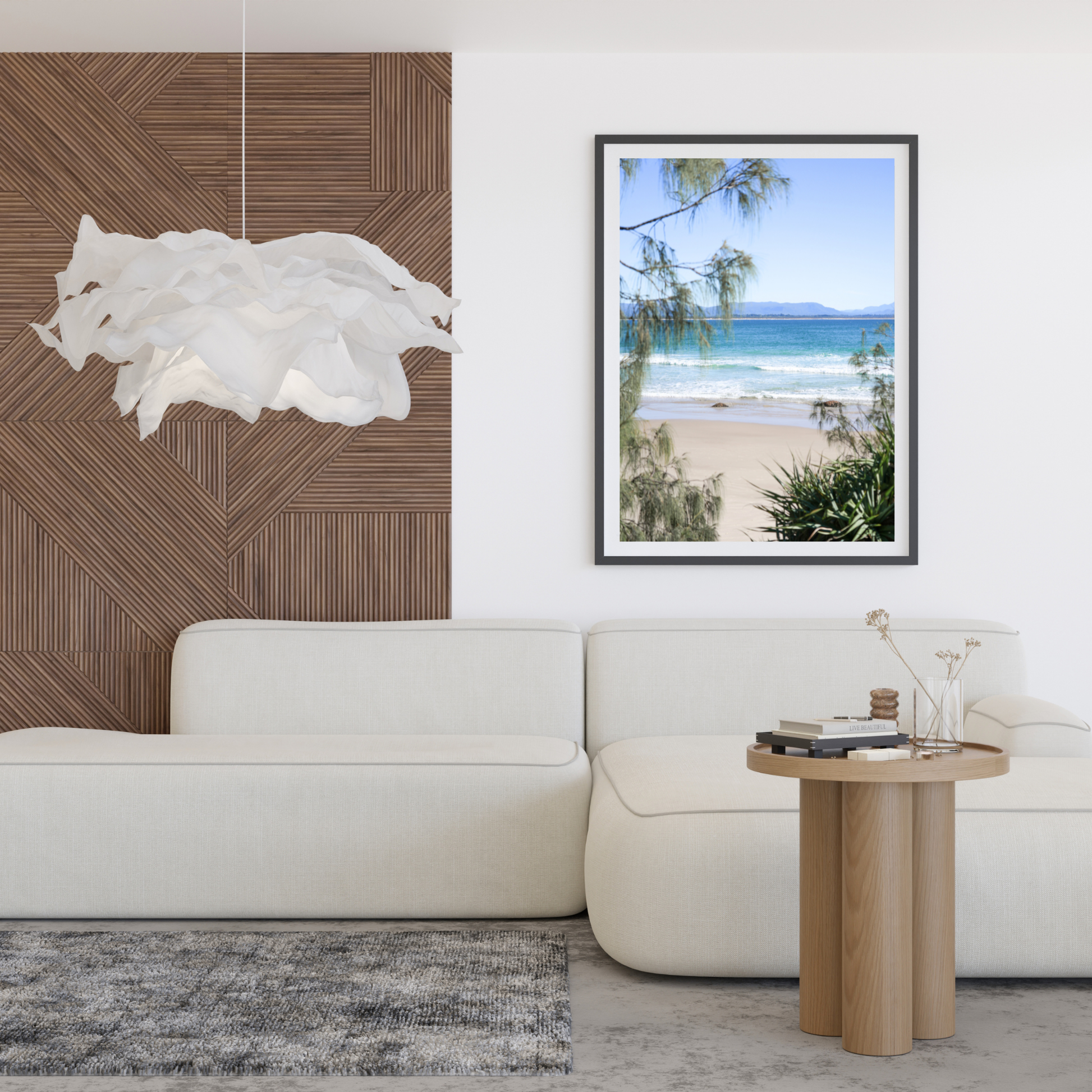 Wategos Wall Art Print Kamalia Studio