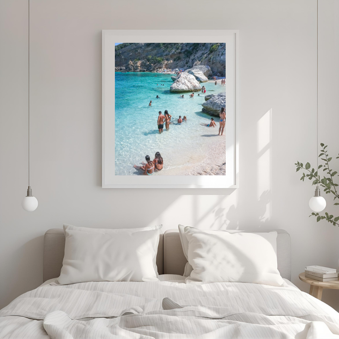 Baunei Coast Wall Art Print