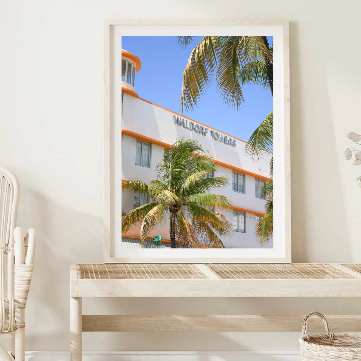 Waldorf Towers Wall Art Print