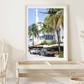 Ocean Drive Wall Art Print