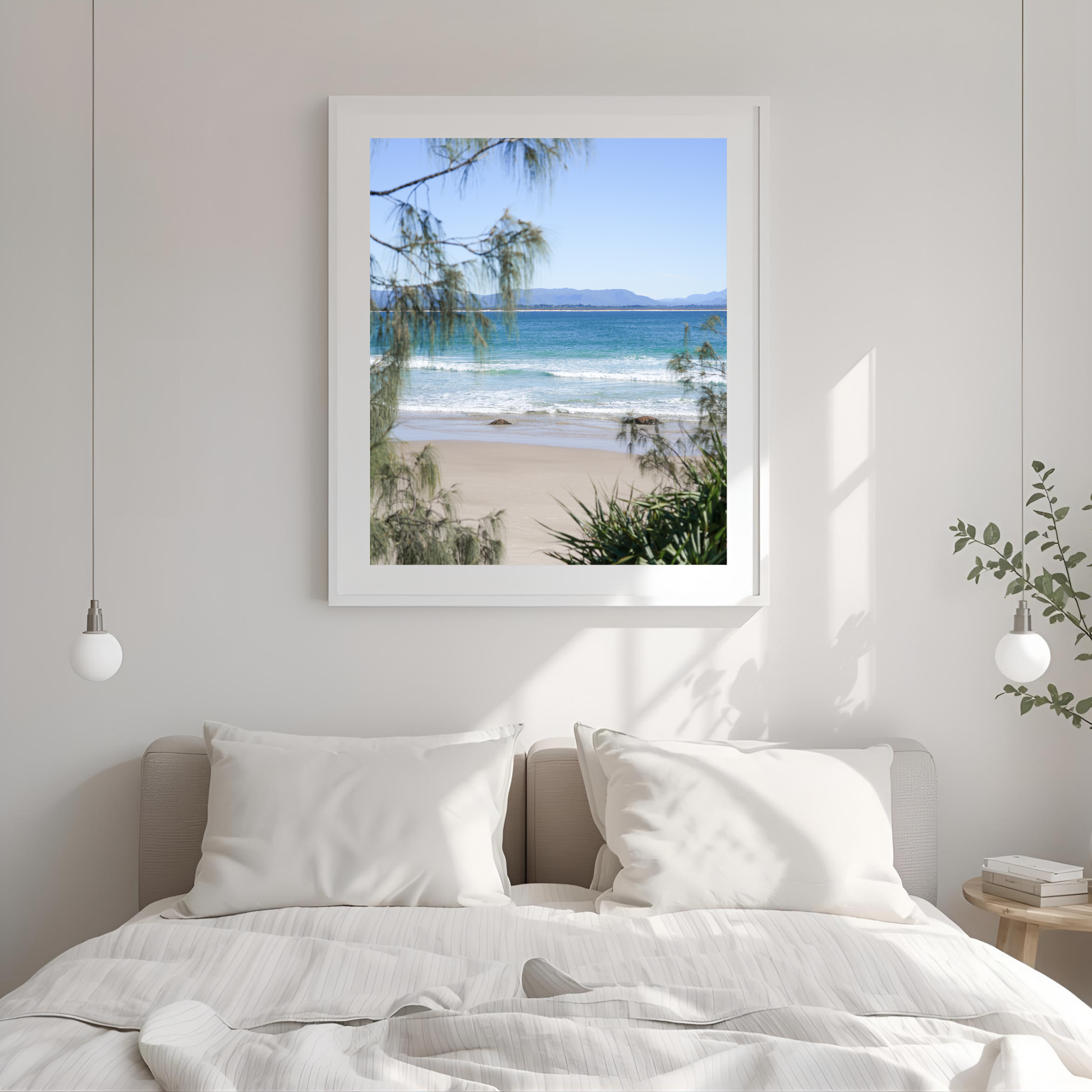 Wategos Wall Art Print Kamalia Studio
