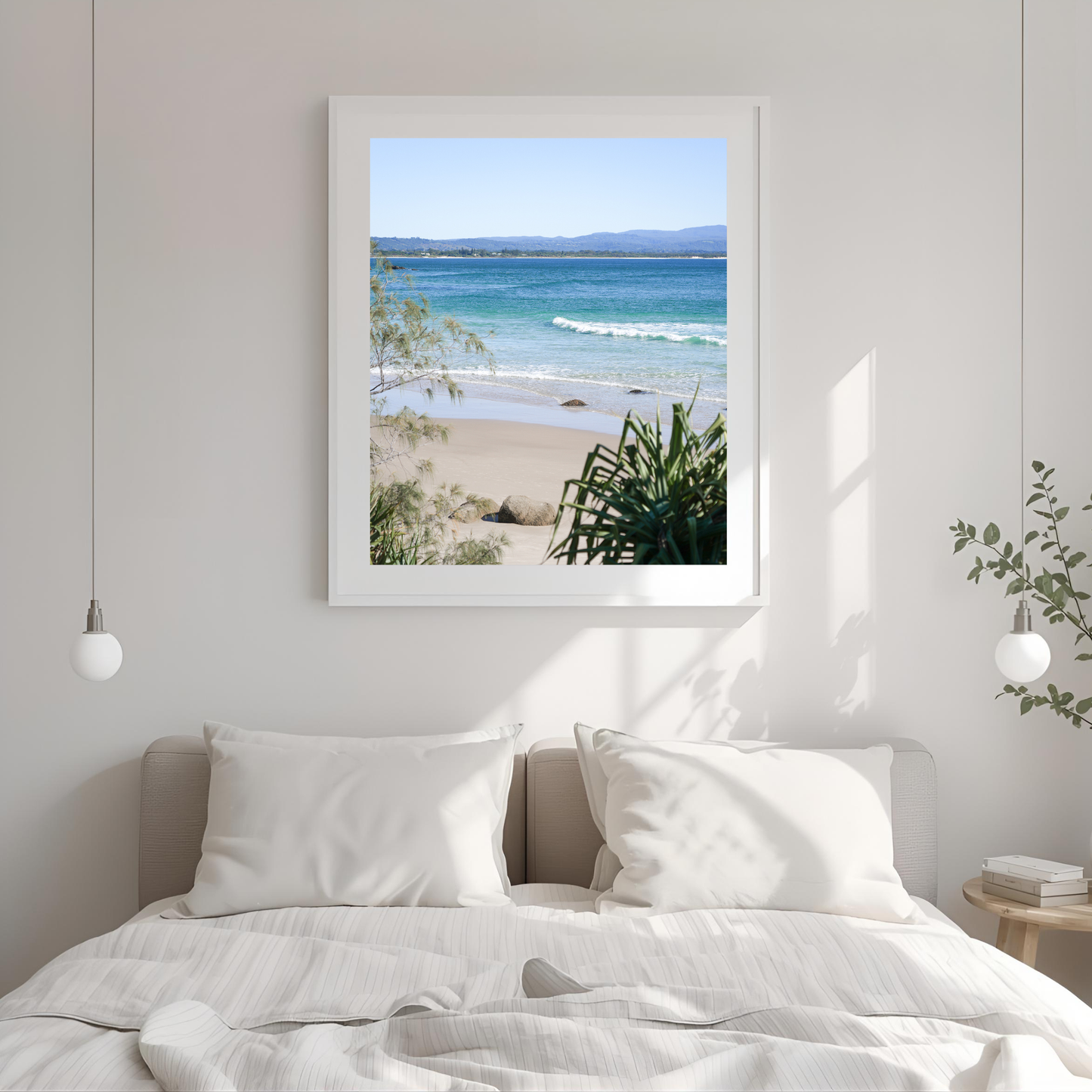 Cavanbah (Byron Bay) Wall Art Print Kamalia Studio