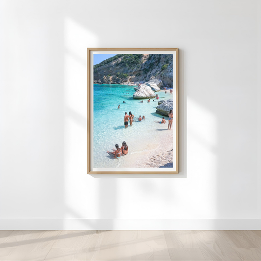 Baunei Coast Wall Art Print