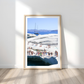 Sarakiniko Wall Art Print Kamalia Studio