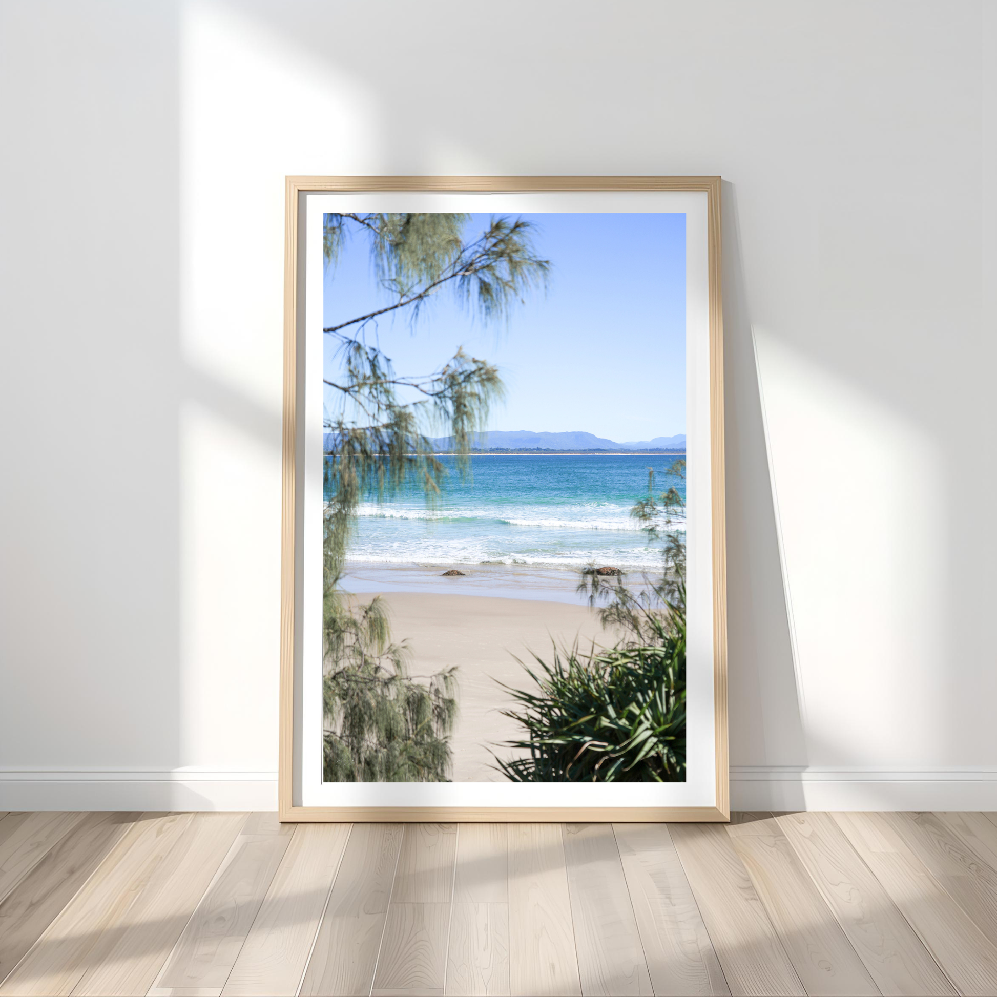 Wategos Wall Art Print Kamalia Studio