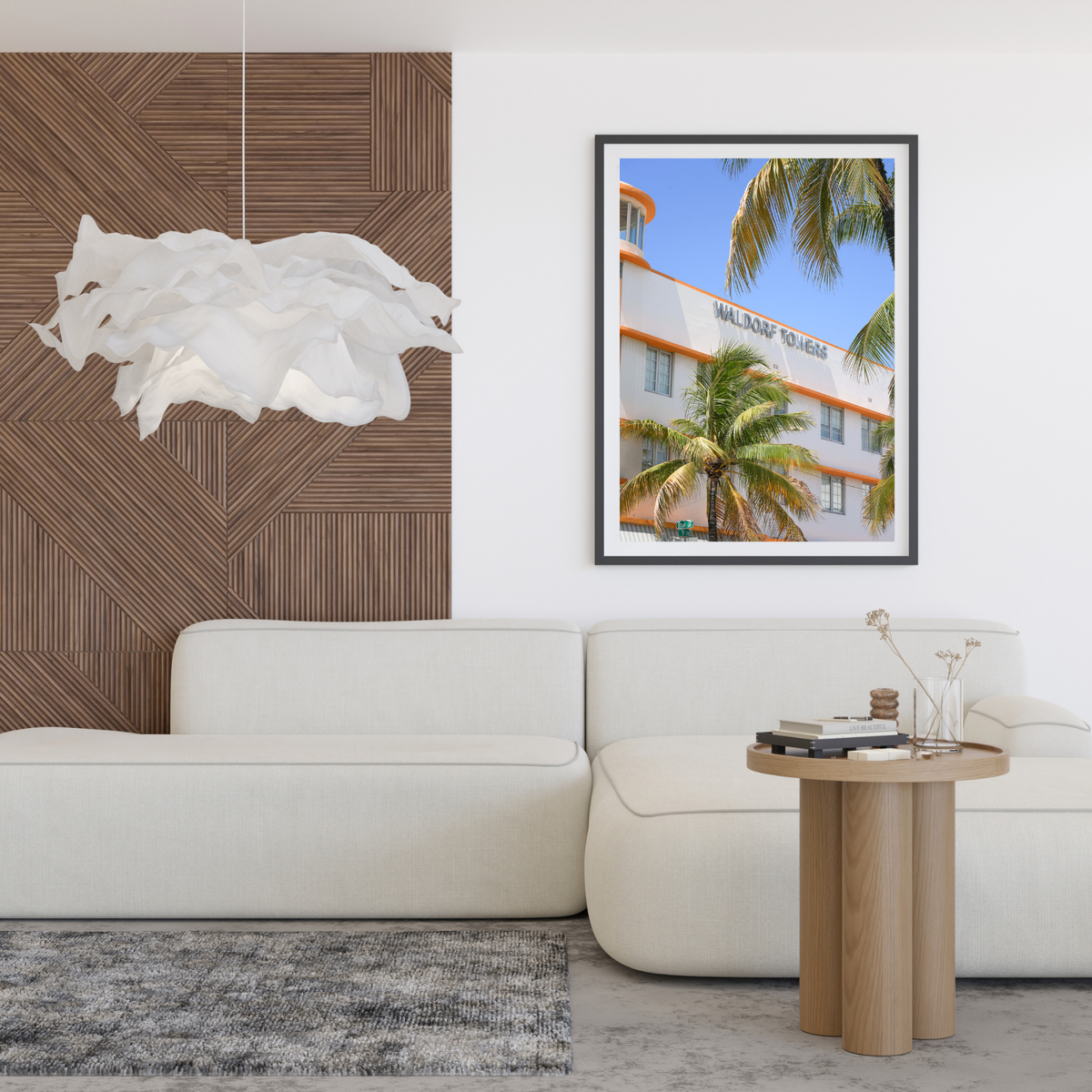 Waldorf Towers Wall Art Print