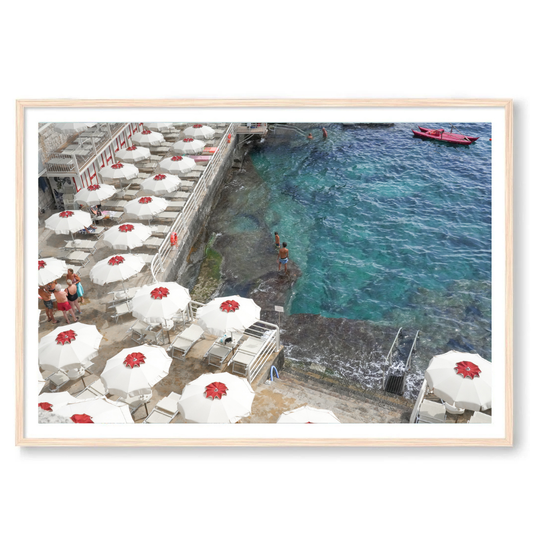 Azzurra II Landscape Wall Art Print