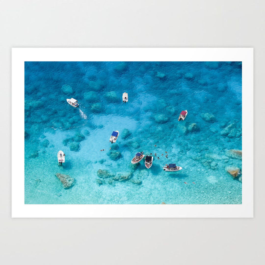 Zakynthos I Landscape Wall Art Print