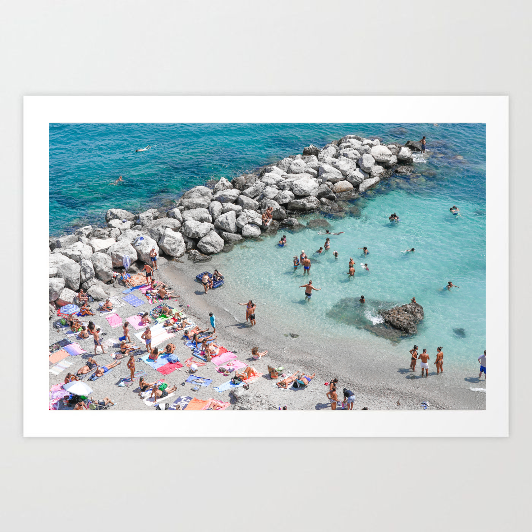 Capri Landscape Wall Art Print