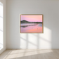 Pink Sky Landscape Wall Art Print Kamalia Studio
