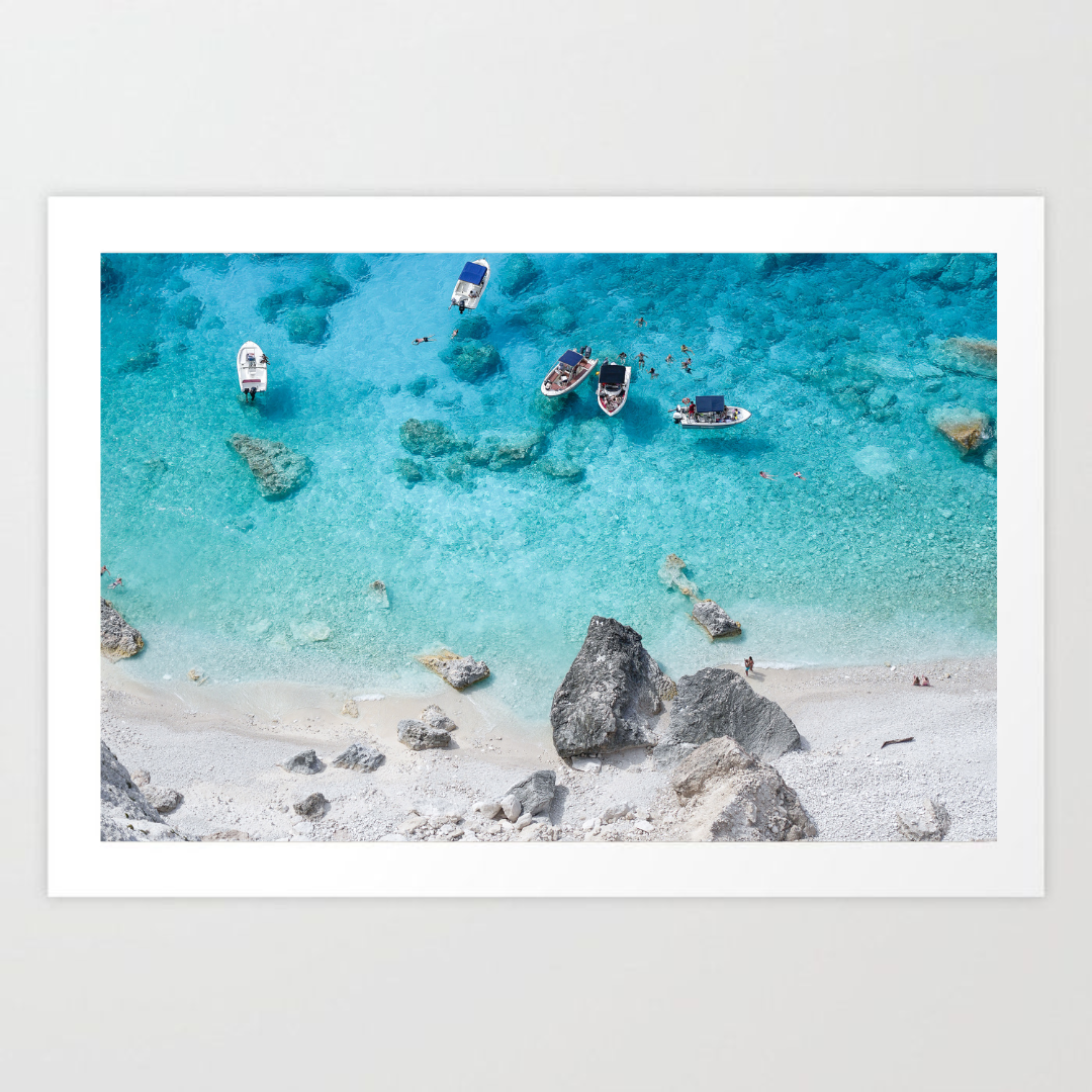 Zakynthos II Landscape Wall Art Print