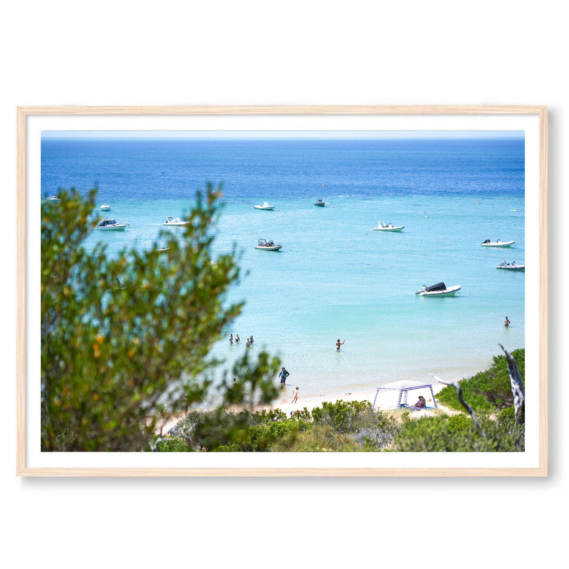 Karina Landscape Wall Art Print Kamalia Studio