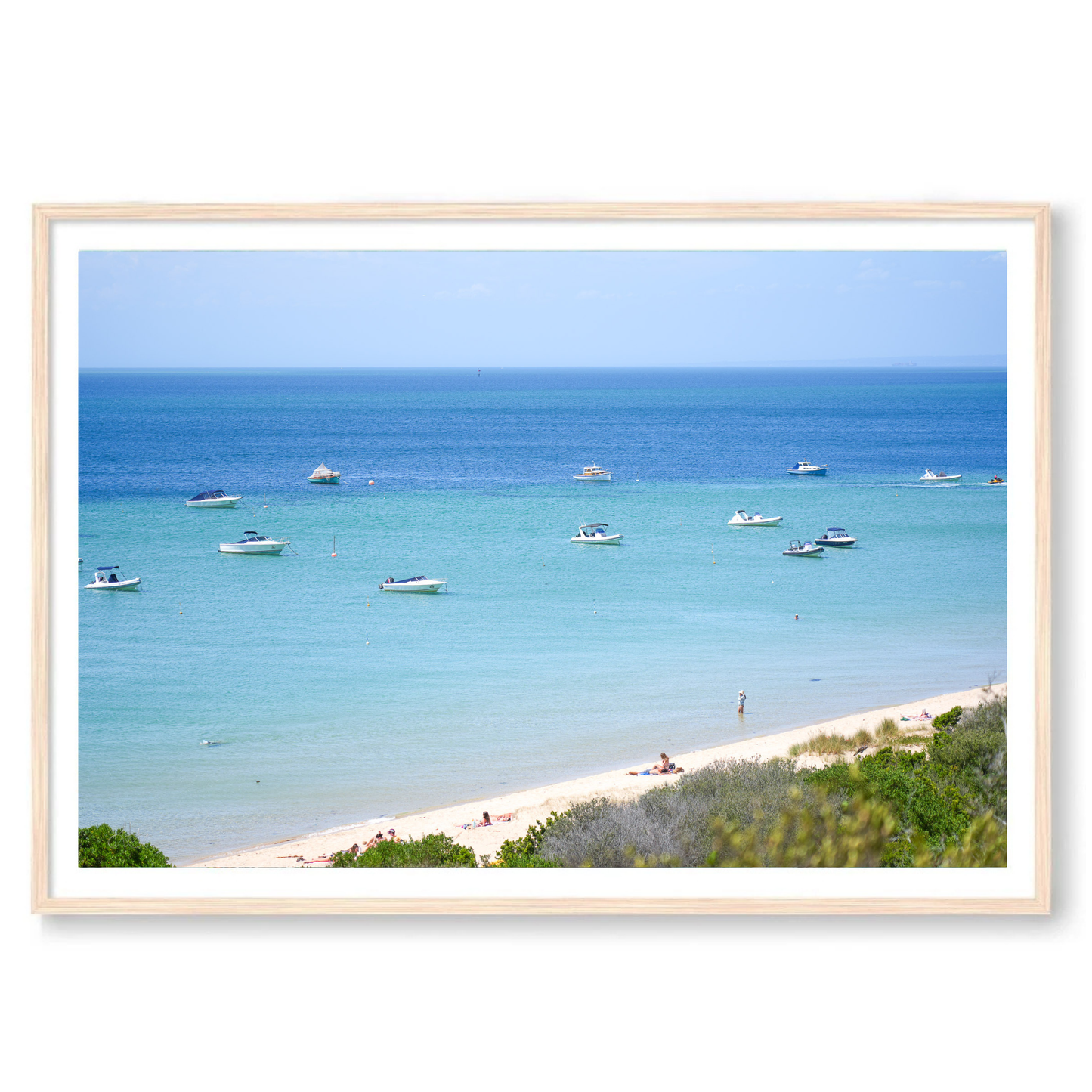 Peninsula Landscape Wall Art Print Kamalia Studio