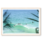 Surfers Wall Art Print Landscape Kamalia Studio