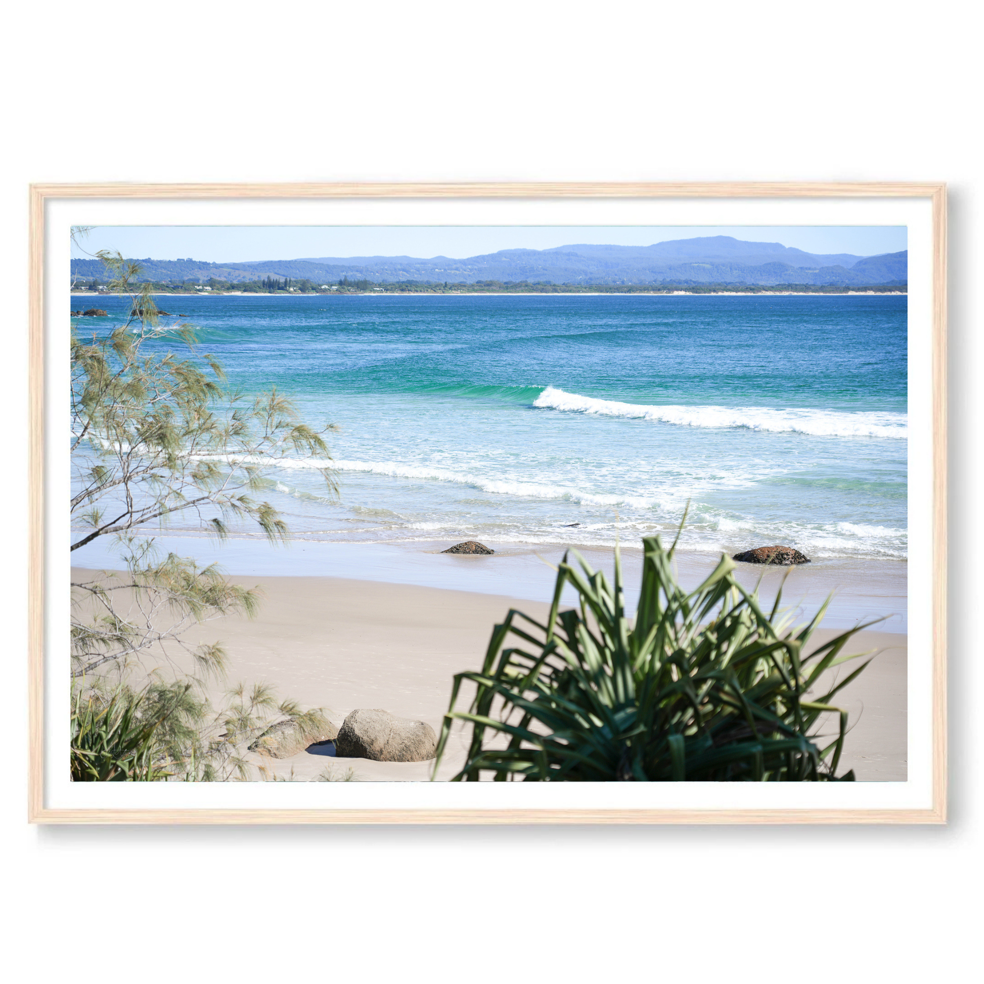 Cavanbah Wall Art Print Landscape Kamalia Studio