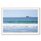 Nguthungulli Dolphin Wall Art Print Landscape Kamalia Studio