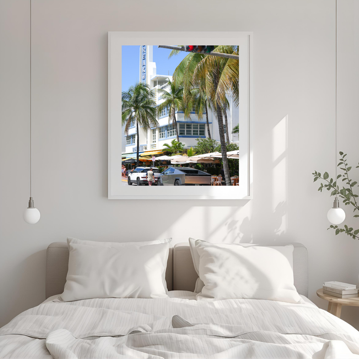 Ocean Drive Wall Art Print