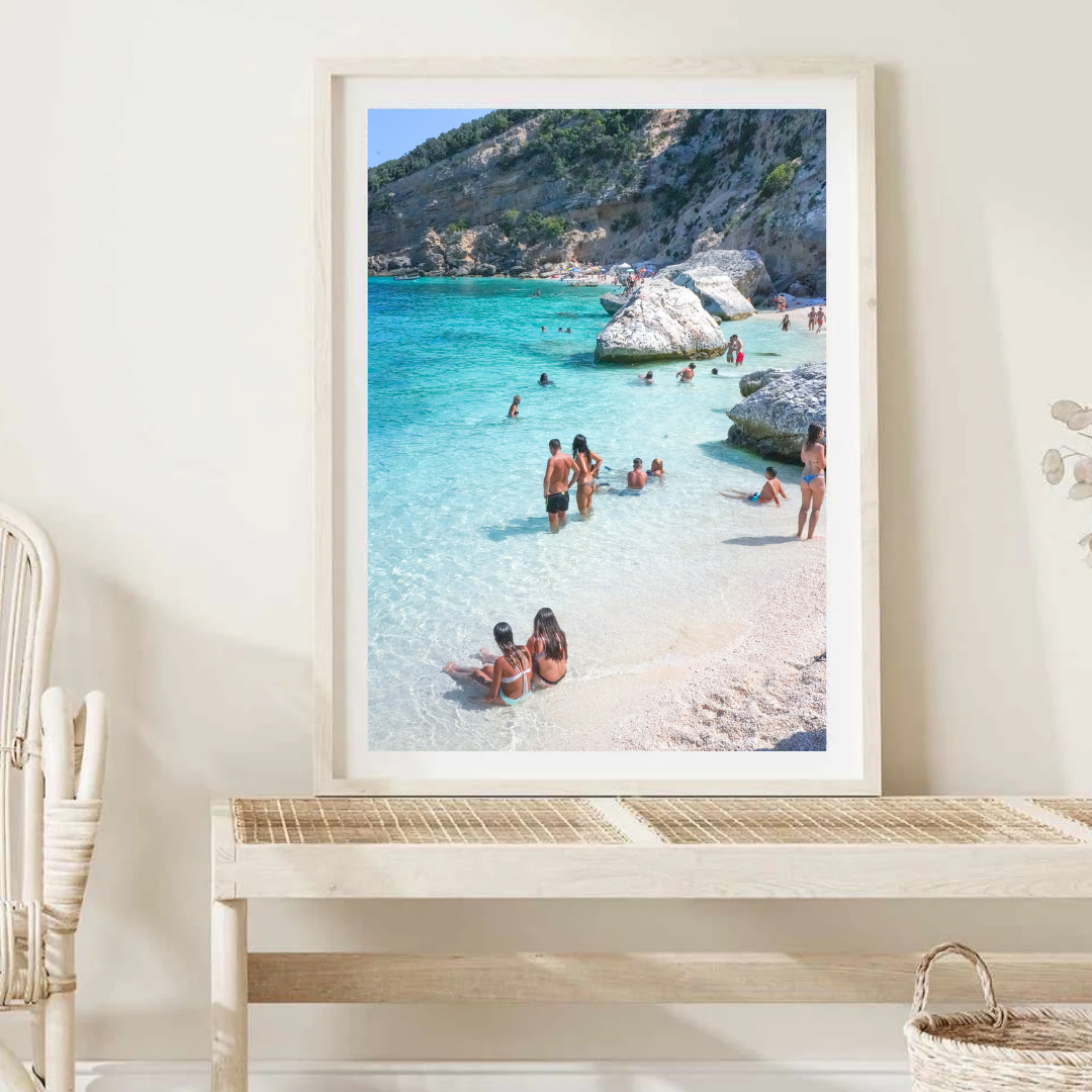 Baunei Coast Wall Art Print