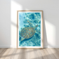 Turtle Wall Art Print