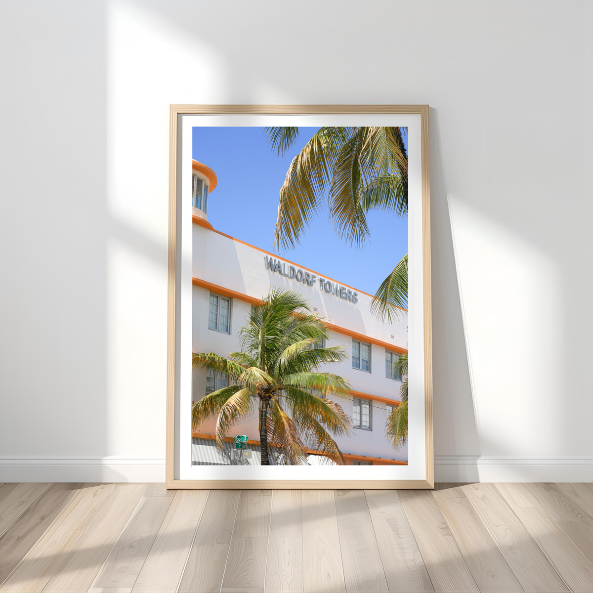 Waldorf Towers Wall Art Print