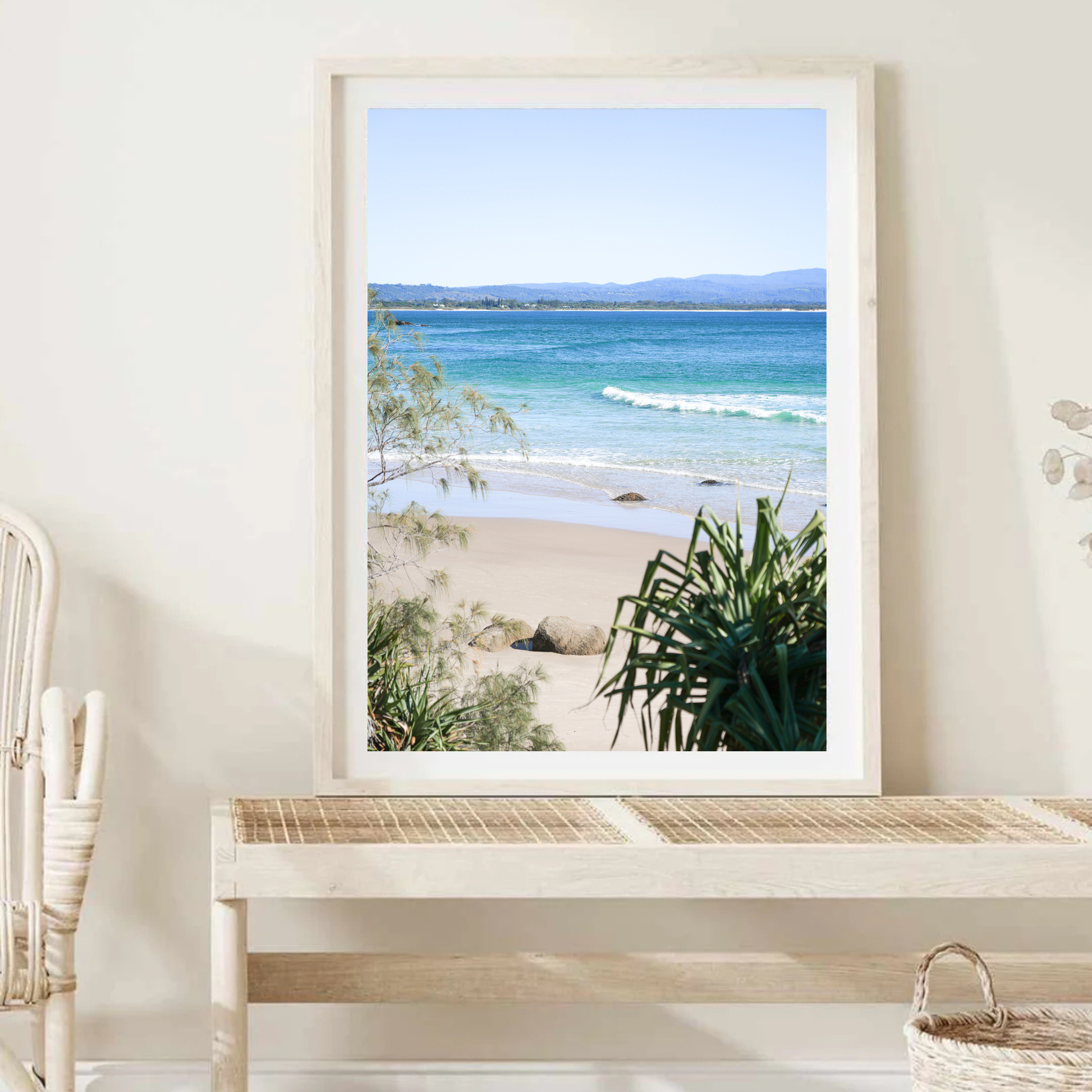 Cavanbah (Byron Bay) Wall Art Print Kamalia Studio