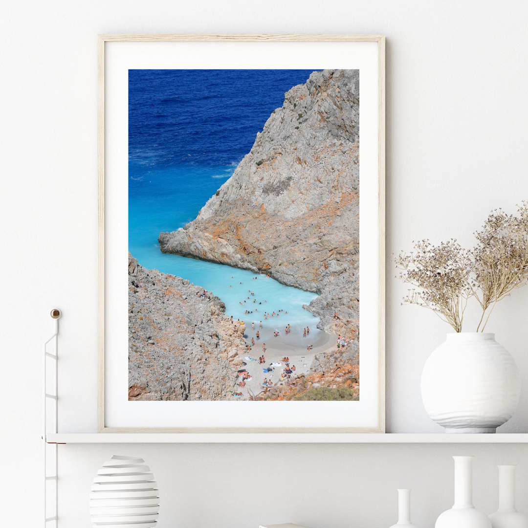 greeece Coastal Wall Art Prints