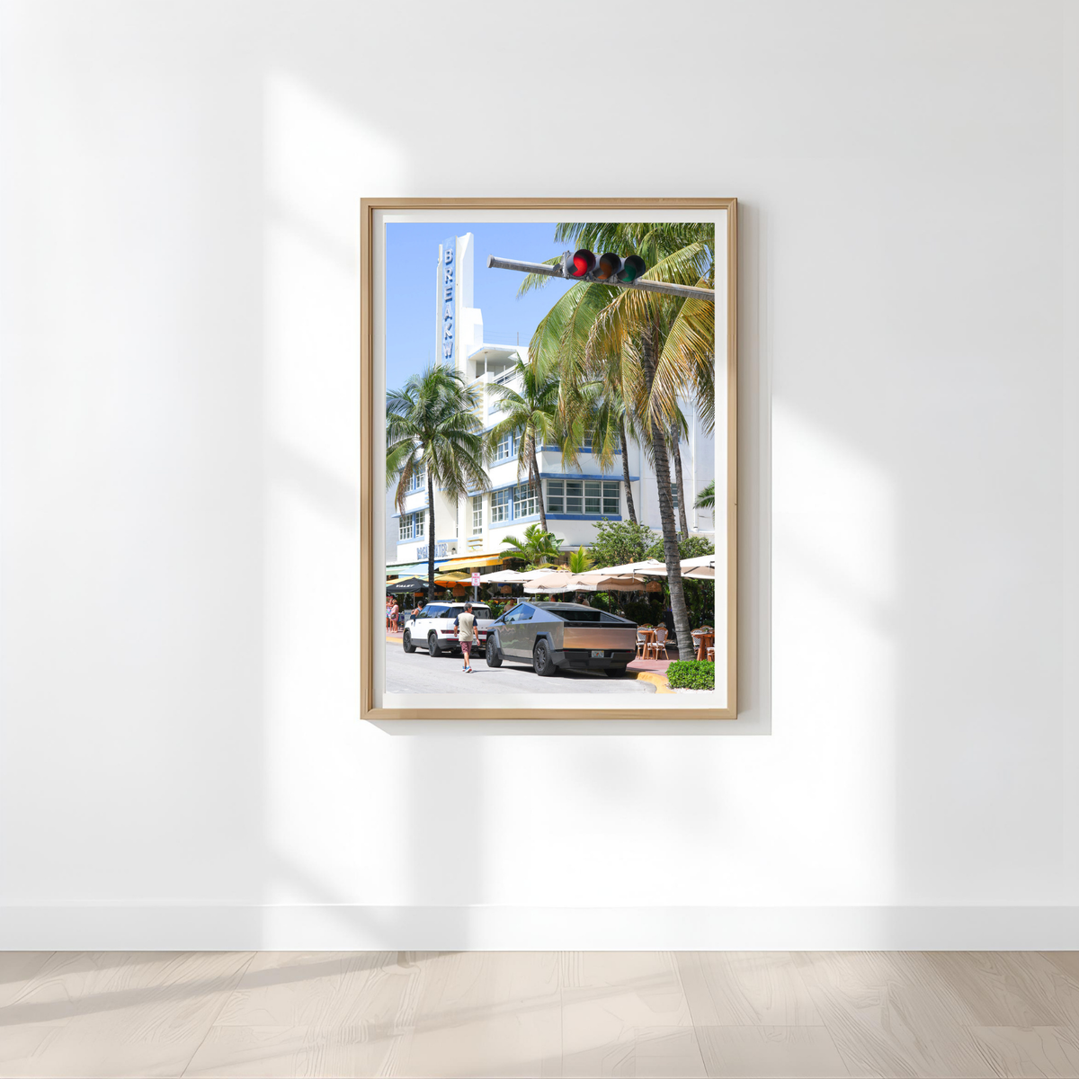 Ocean Drive Wall Art Print