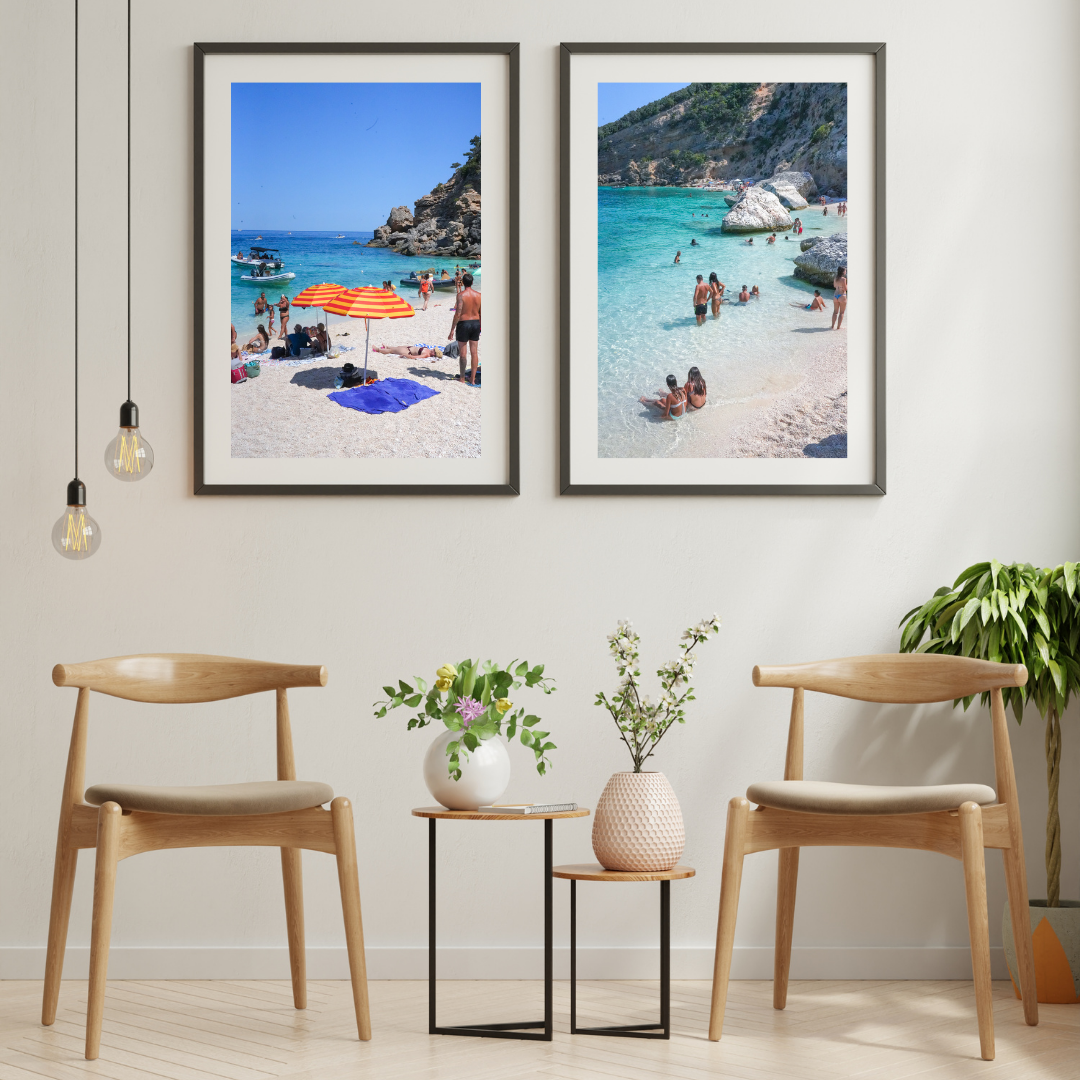 Baunei Coast Wall Art Print